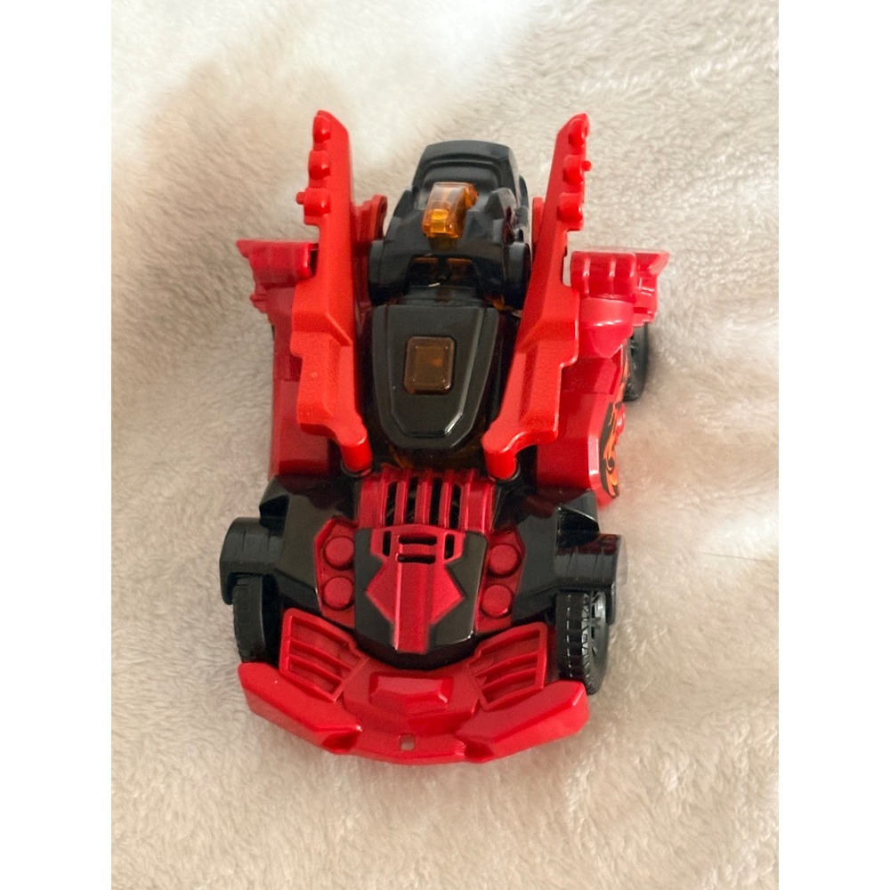 VTech Switch and Go Dinos Blister the Velociraptor Red Race Car 2-in-1 Toy